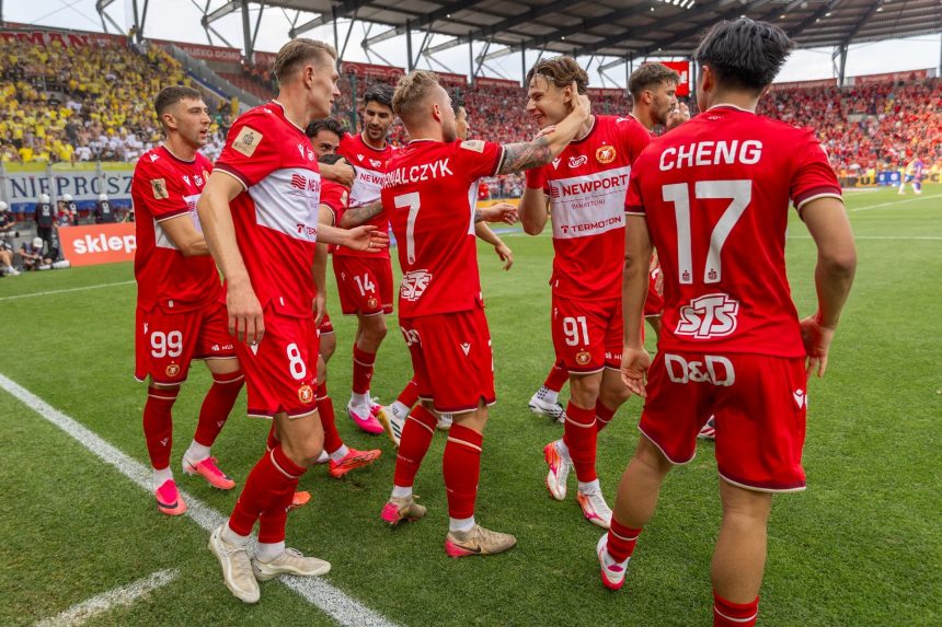 Widzew -Motor// fot. Widzew