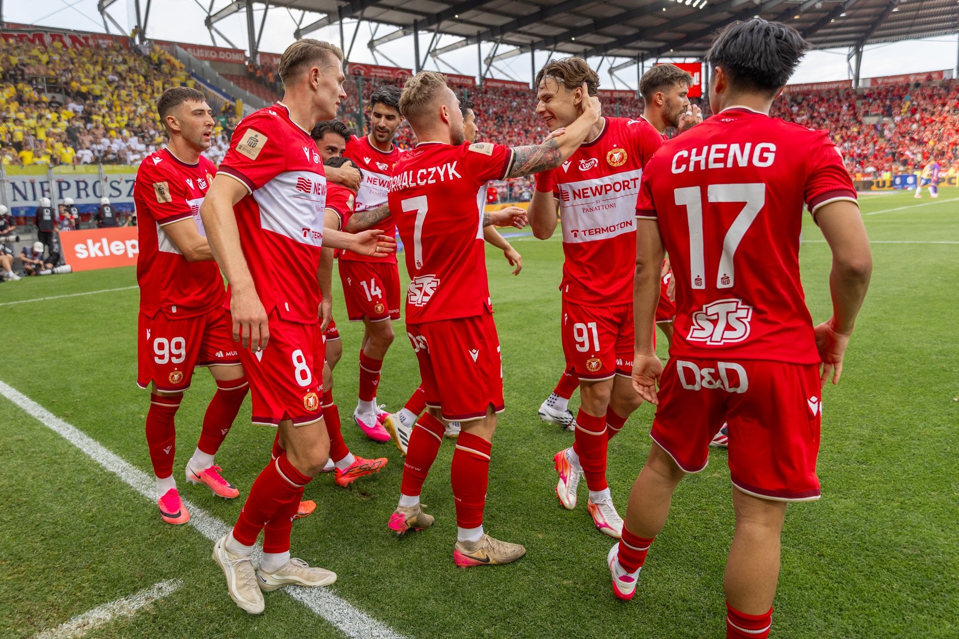 Widzew -Motor// fot. Widzew